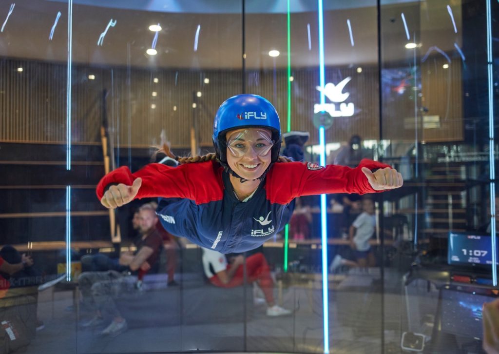 vol adulte chute libre indoor à ifly lyon