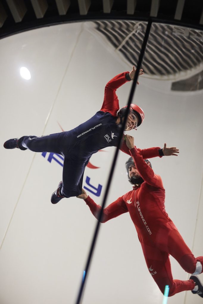 flyup enfant chute libre indoor