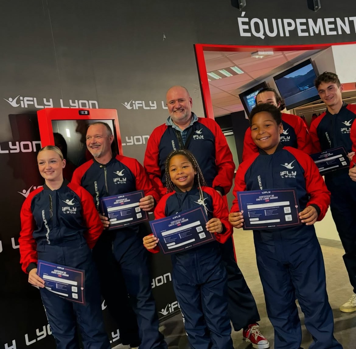 Chute libre indoor iFLY Lyon