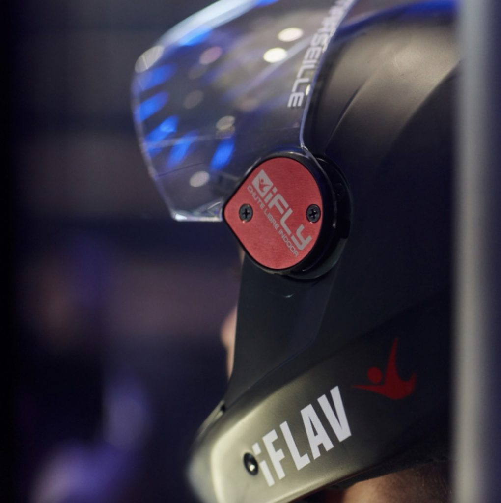 casque moniteur chute libre indoor ifly lyon