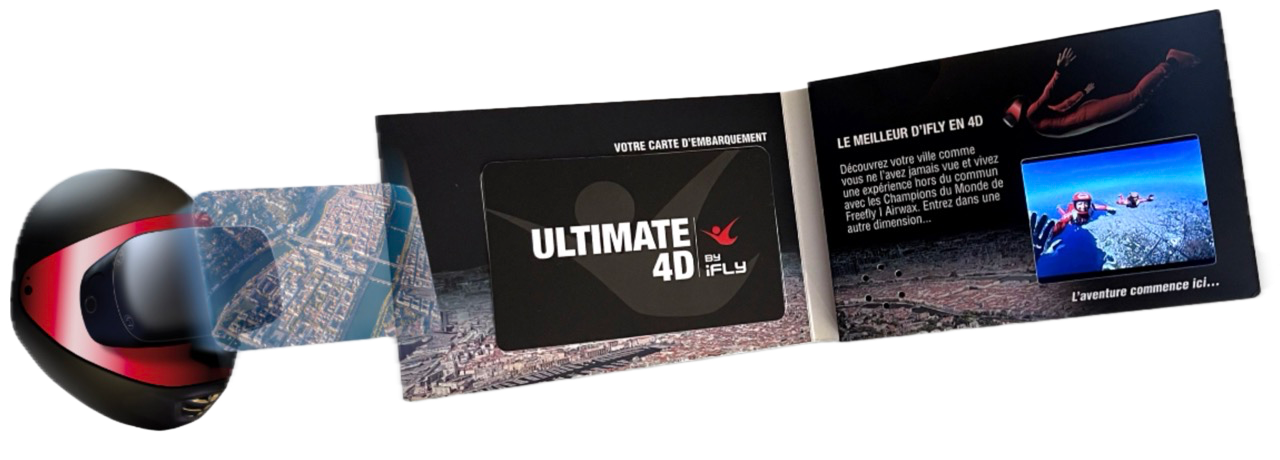 coffret cadeau ultimate 4d realité virtuelle chute libre ifly lyon