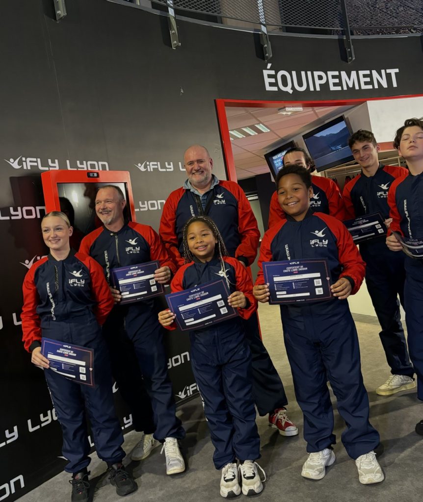 ifly lyon activite famille rhone idée sortie insolite chute libre indoor