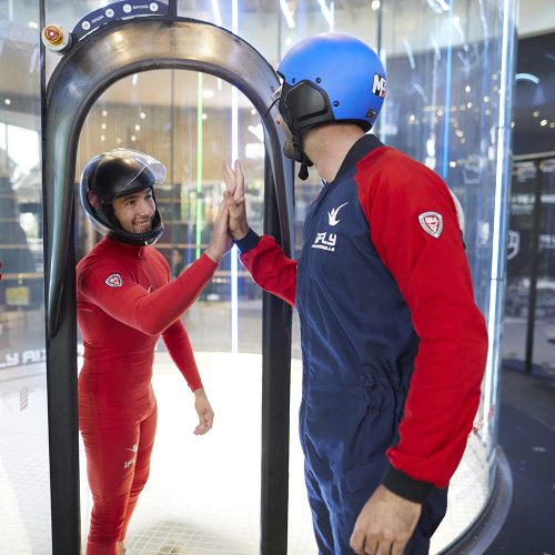 vol baptême découverte ifly lyon chute libre indoor vol en soufflerie