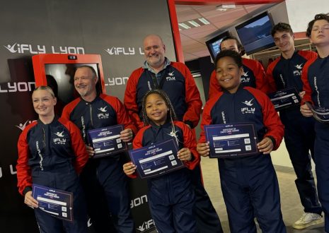ifly lyon activite famille rhone idée sortie insolite chute libre indoor
